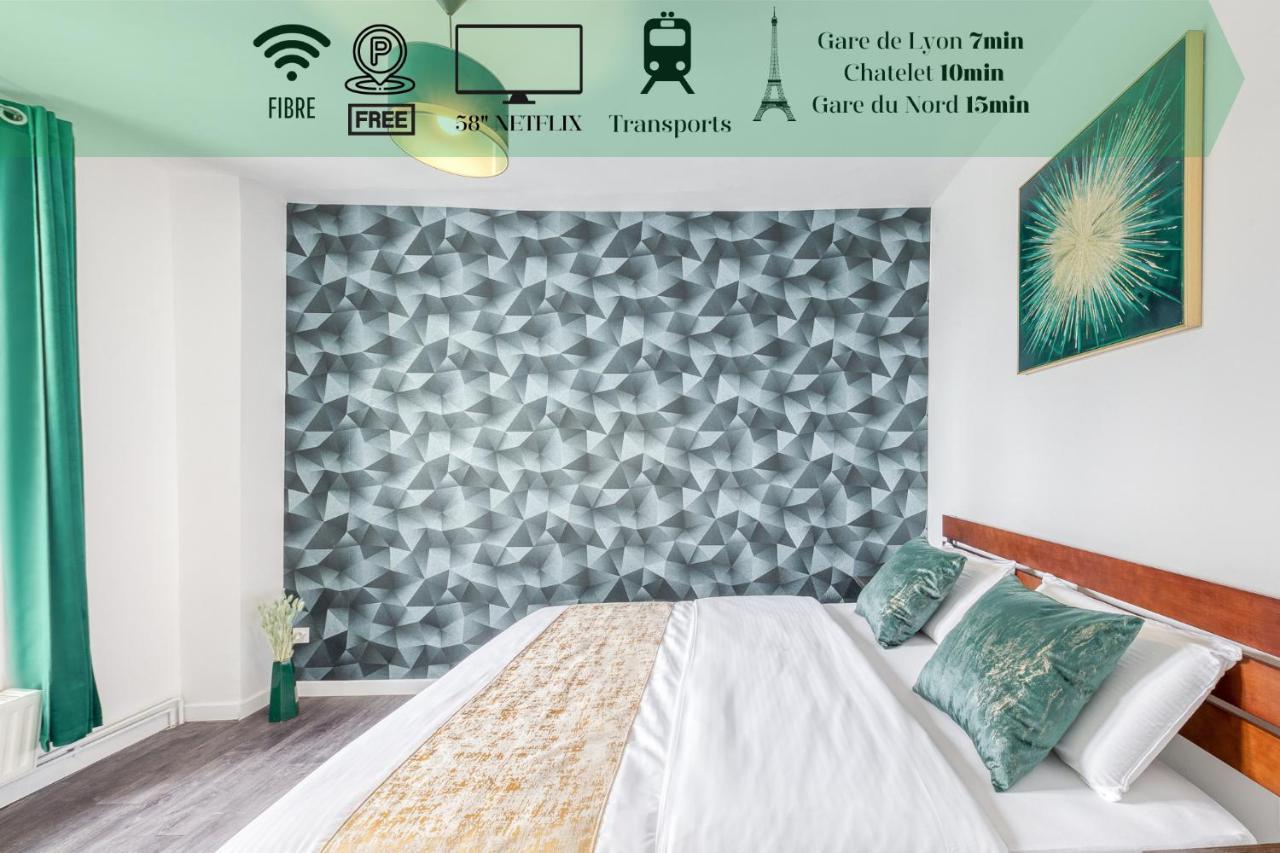 Modern House 7Min To Paris Professionals And Family Apartment Алфорвил Екстериор снимка